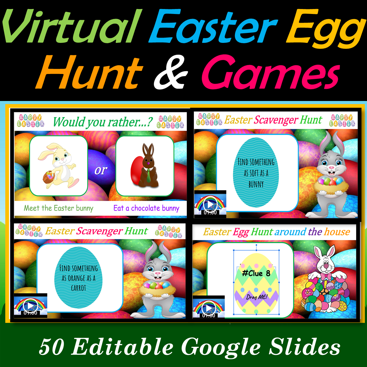 Easter egg hunt clearance games