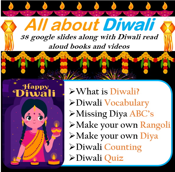 Diwali, All About Diwali, Learn About Diwali - 38 Google Slides / PowerPoint