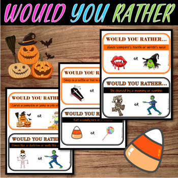 Would You Rather Activity - Halloween Edition | Fun Halloween Party Game  for Kids