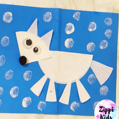 Cupcake liner fish craft 1  Crafts and Worksheets for Preschool,Toddler  and Kindergarten
