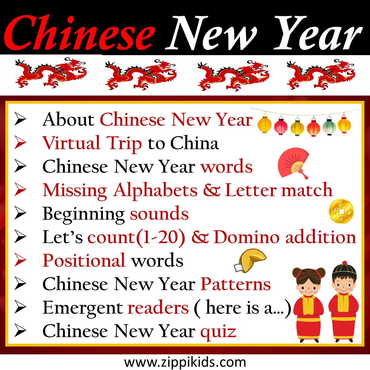 Chinese New Year 2023, Lunar New Year, Digital Activities - 65 Google Slides/PPT