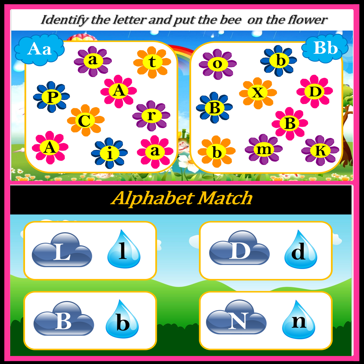 Google Slides - Games for the Letter B (5 mini games) (Distance