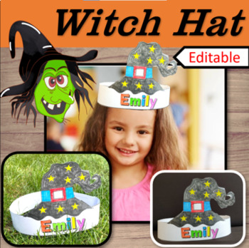 Witch Craft, Witch Name Hat/Headband - Halloween Activities & Craft October