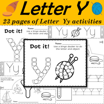 letter y activities for preschool