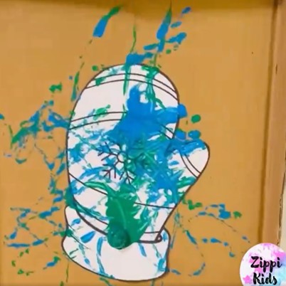 Painting with Marbles - Simple Fun for Kids