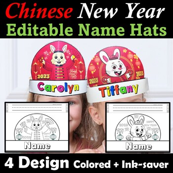 CHINESE NEW YEAR, PRINTABLE RED ENVELOPE CRAFT, 2023 YEAR OF THE RABBIT  ACTIVITY