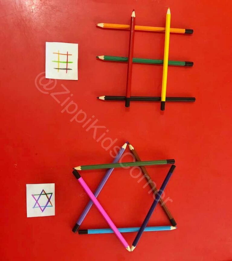 Brain-Boosting Color and Shapes Activity - Zippi Kids