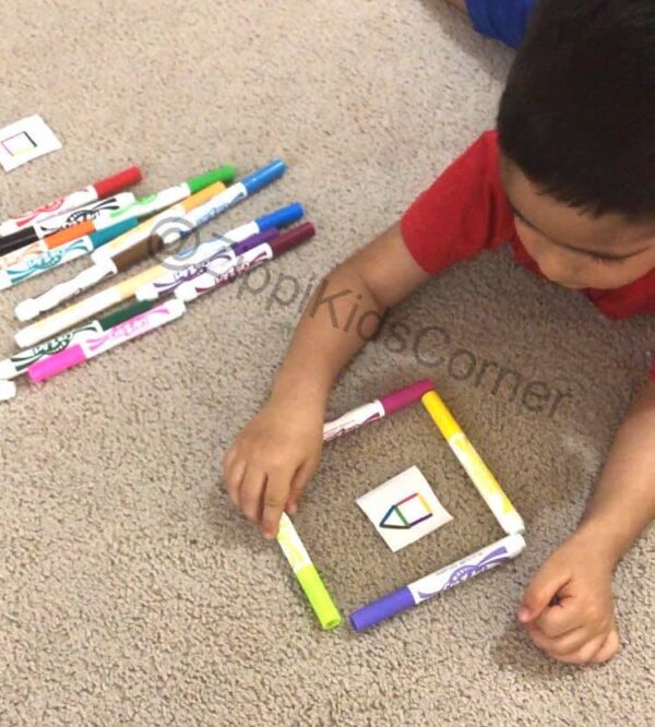 Brain-Boosting Color and Shapes Activity - Zippi Kids