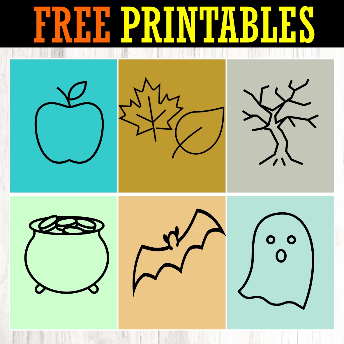 FREE PRINTABLES FOR FALL AND HALLOWEEN