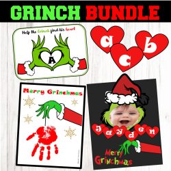 Grinch Activities BUNDLE