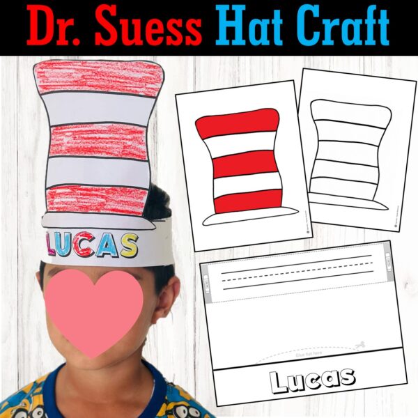 Cat in hat craft name crown