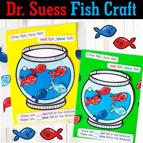 Dr Seuss Fish bowl craft