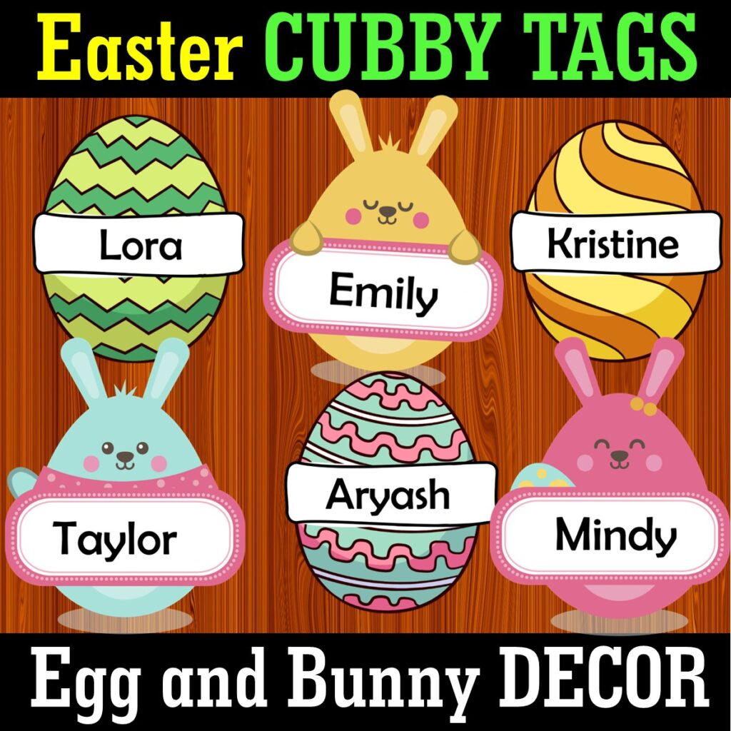 Easter Name Tags