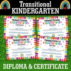 Transitional Kindergarten Diploma, Certificate, End of Year TK Promotion